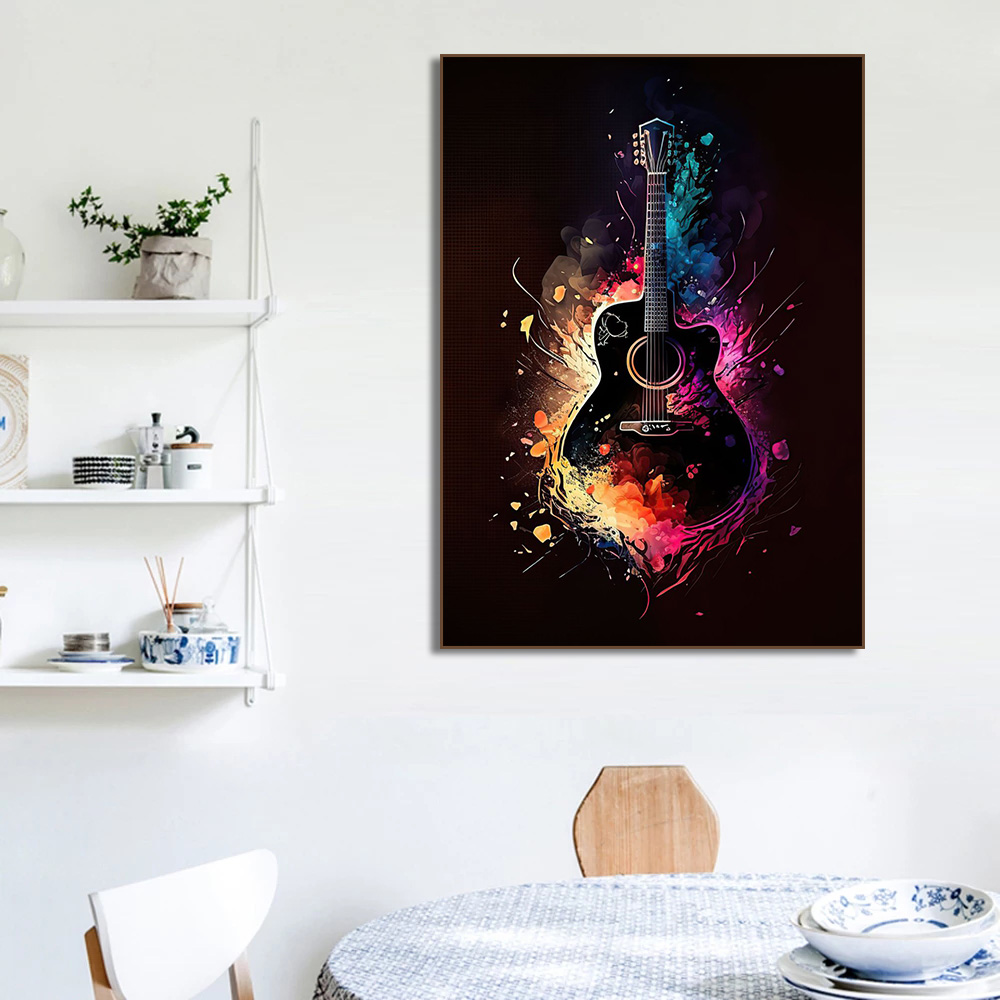 Music Instrument Guitar Waterc - Picture Of Musical Instrument ulasan dan harga