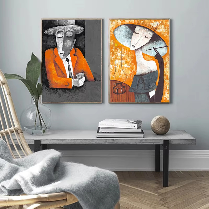 Abstract Picasso Artwork Man P - Picture Of Musical Instrument ulasan dan harga