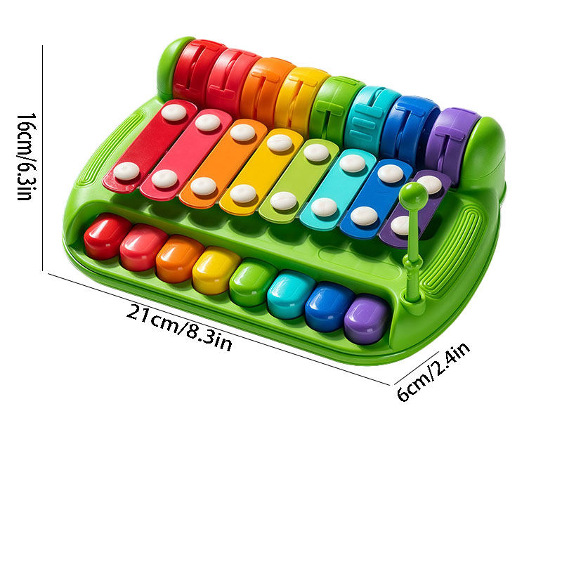 8 Note Baby Xylophone For 0-12 - Musical Instrument Harmonium ulasan dan harga