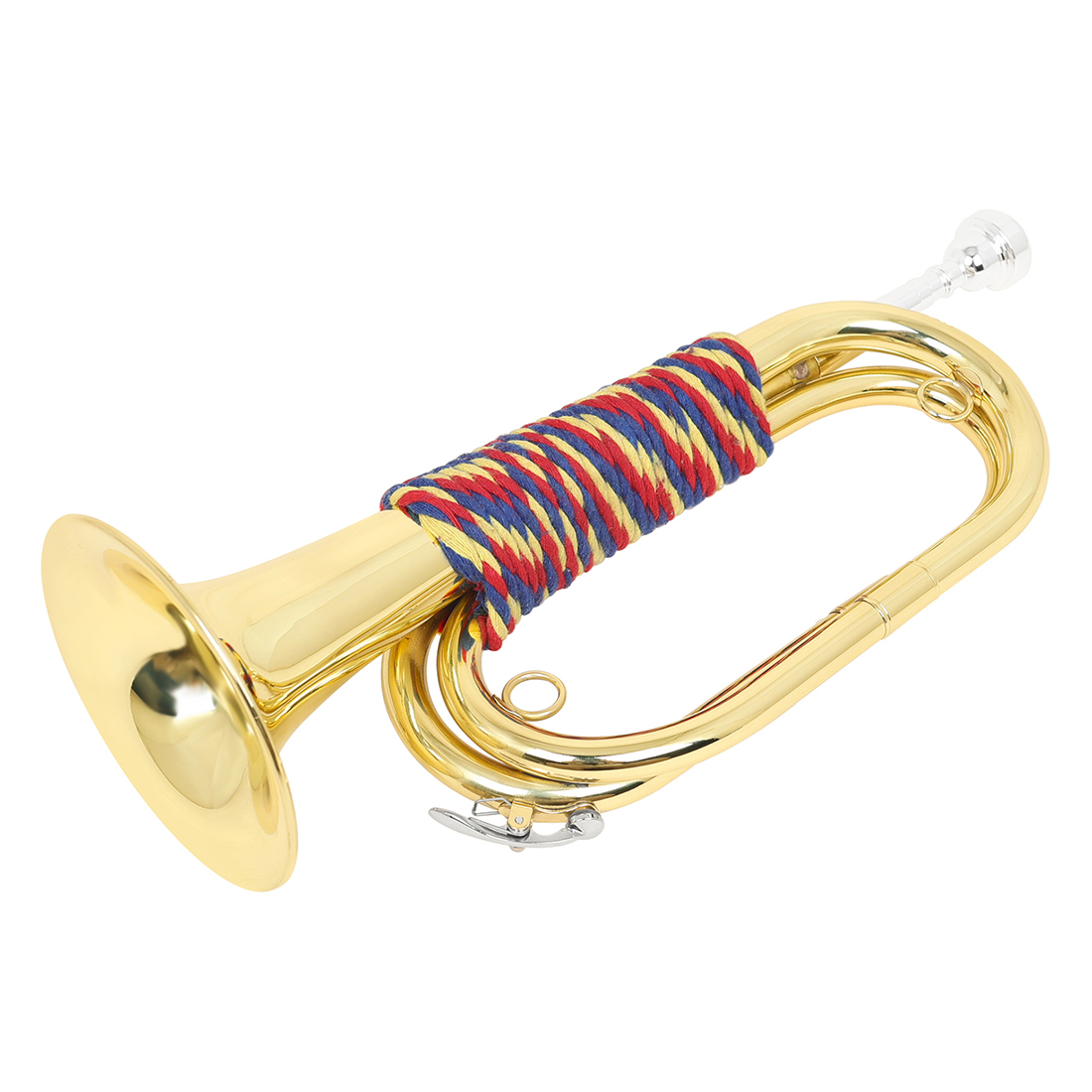 Bb Mini Bugle Trumpet Brass Go - Musical Instrument Bugle ulasan dan harga