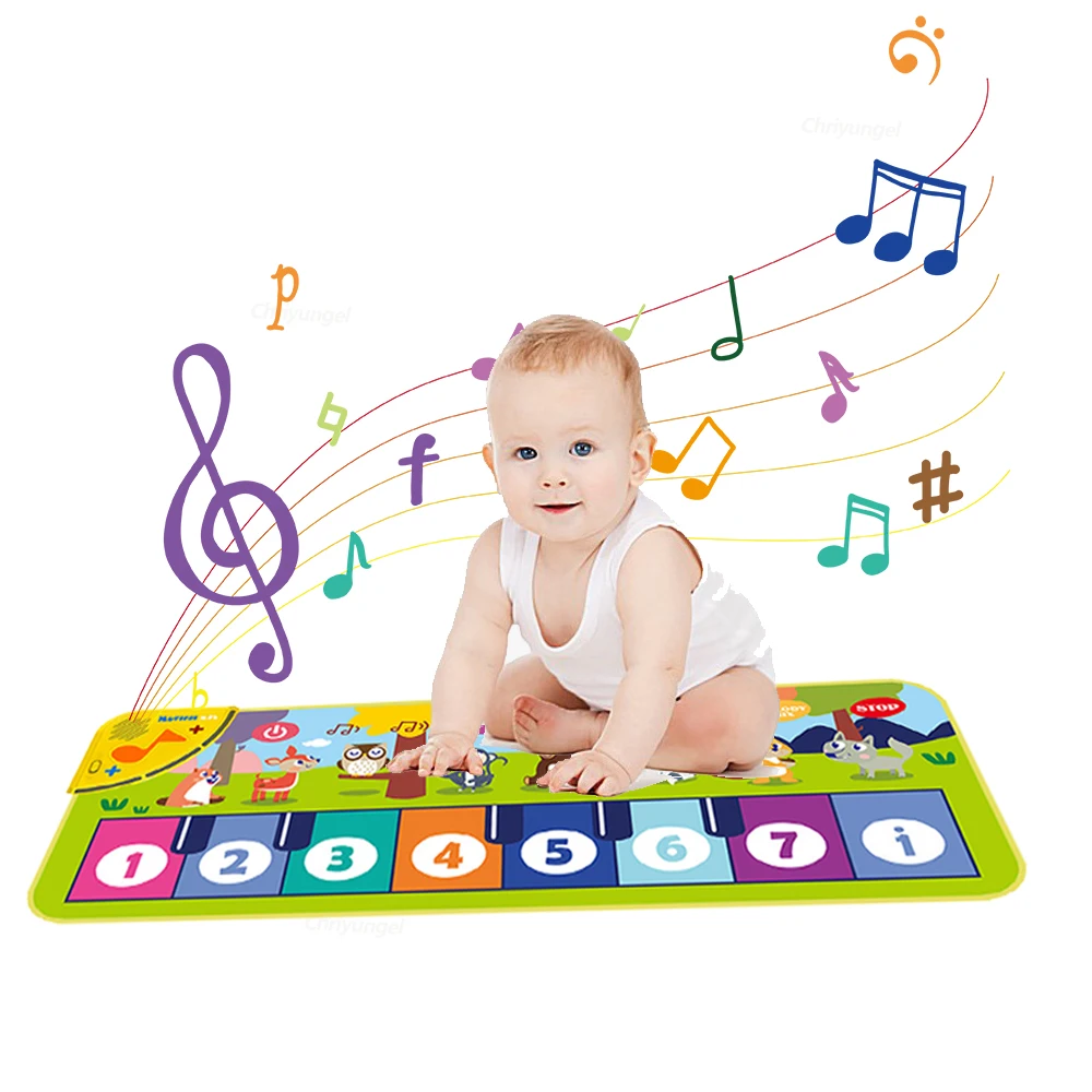 Piano Mat for Kids Kids Toddle - Musical Instrument Harmonium ulasan dan harga