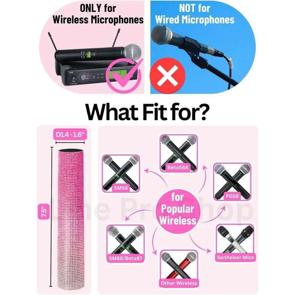 Gradient Rhinstone Wireless Mi - Shure Mic Mv7 ulasan dan harga