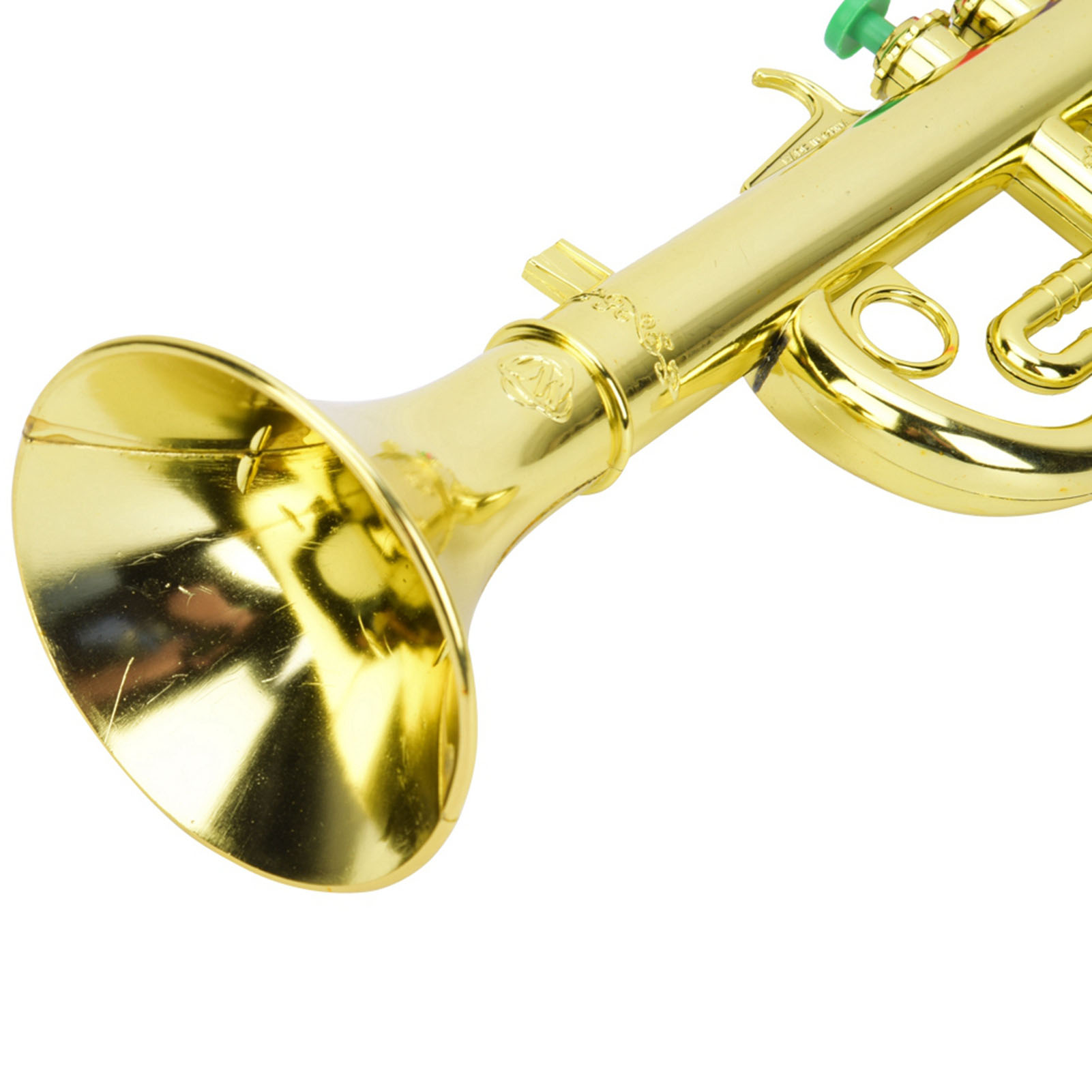 Kid Trumpet Golden Coated Plas - Musical Instrument Harmonium ulasan dan harga