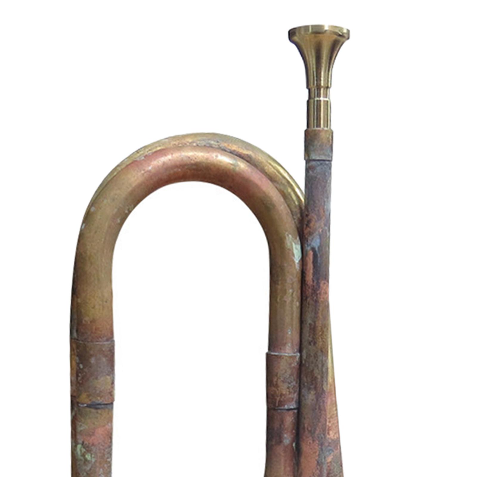 Trumpet Blowing Bugle with Mou - Musical Instrument Bugle ulasan dan harga